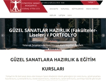 Tablet Screenshot of istasyonsanat.com